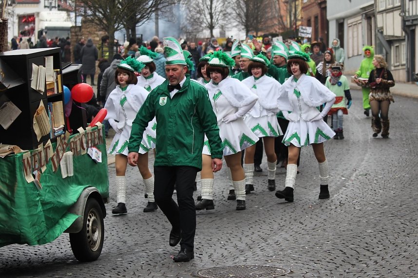 Karnevalsumzug in Bad Langensalza