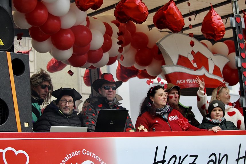 Karnevalsumzug in Bad Langensalza