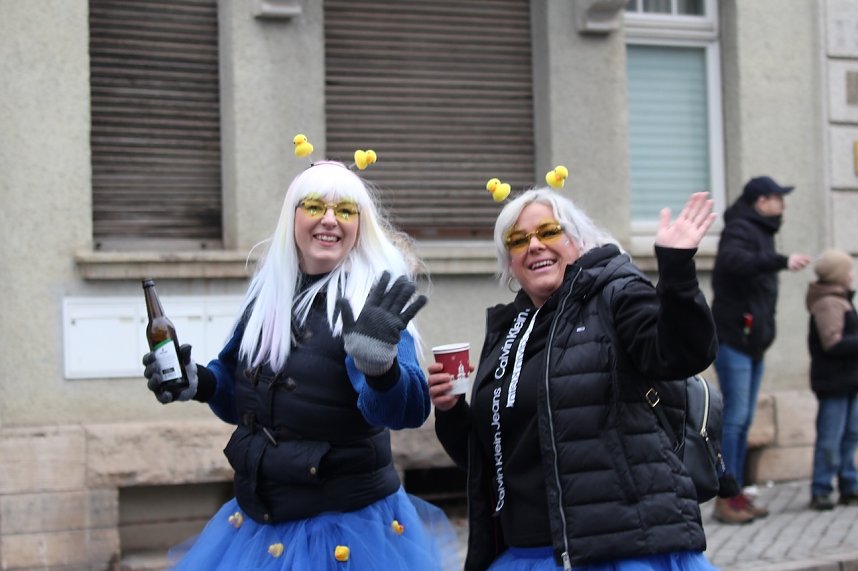 Karnevalsumzug in Bad Langensalza