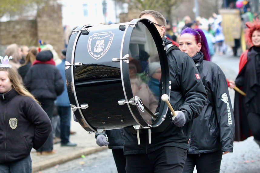 Impressionen vom Faschingsumzug in Bad Langensalza