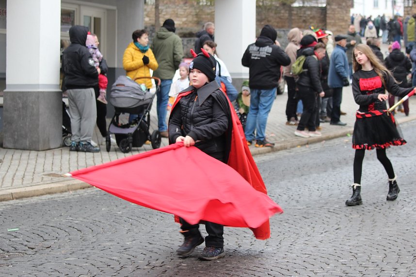Impressionen vom Faschingsumzug in Bad Langensalza