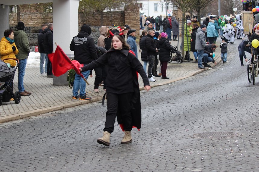 Impressionen vom Faschingsumzug in Bad Langensalza
