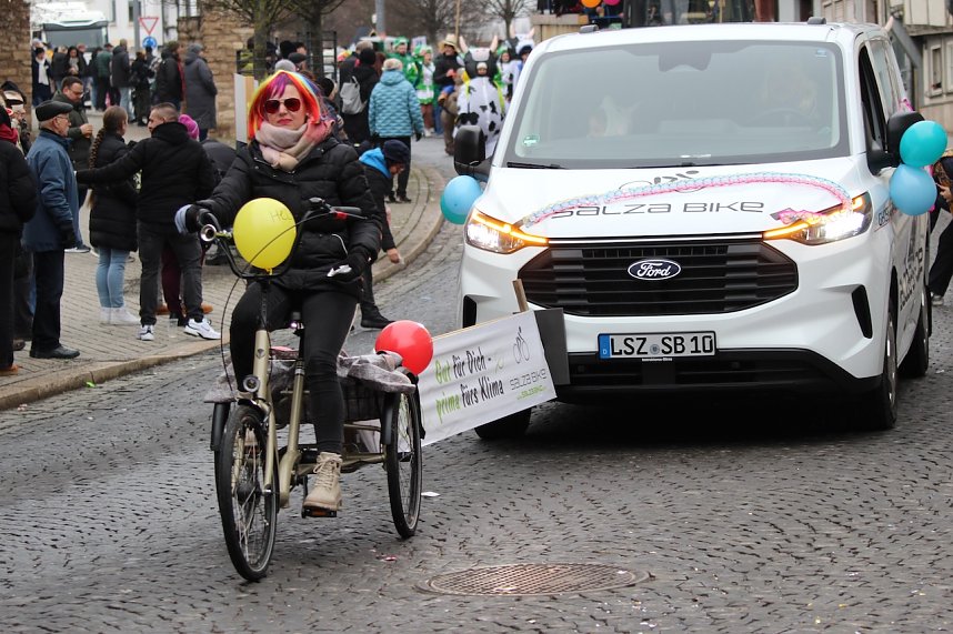 Impressionen vom Faschingsumzug in Bad Langensalza