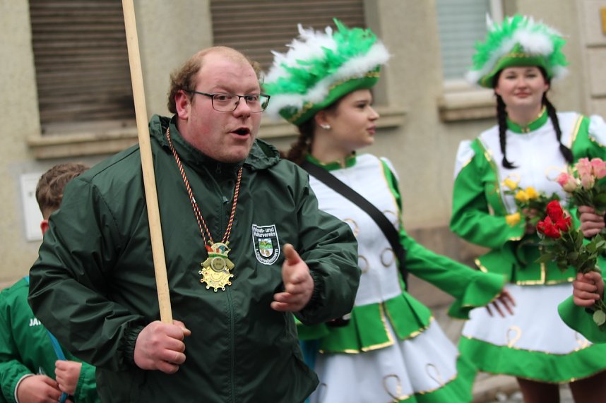 Impressionen vom Faschingsumzug in Bad Langensalza
