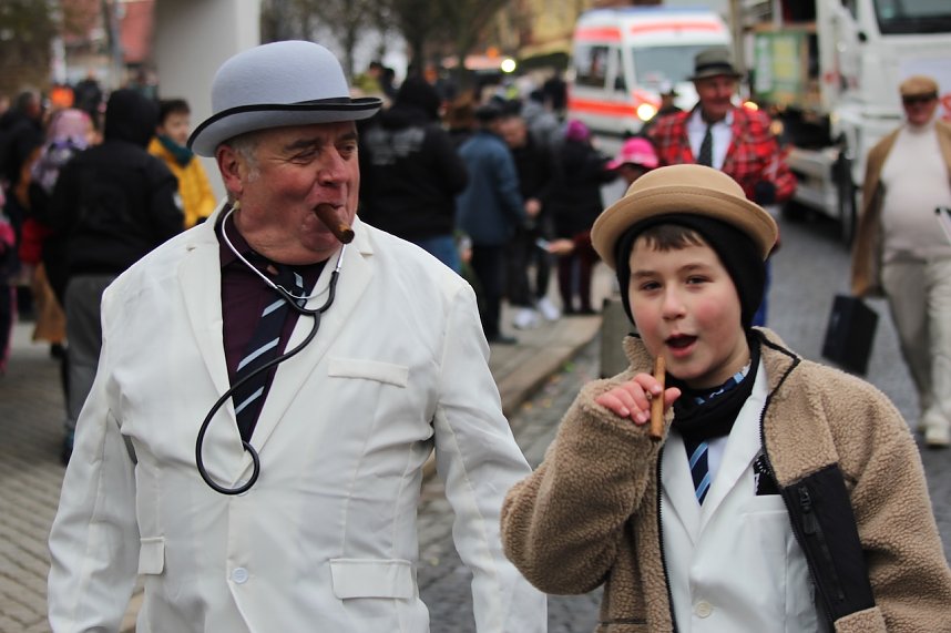 Impressionen vom Faschingsumzug in Bad Langensalza