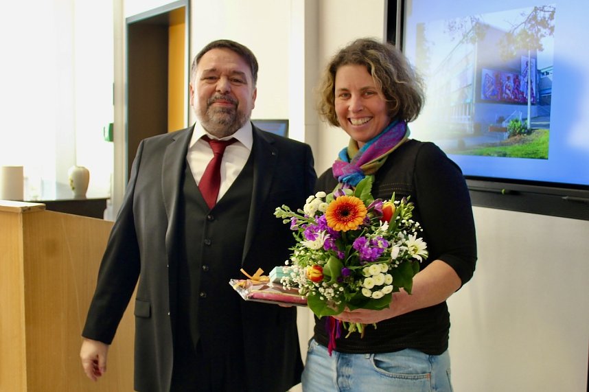 Einweihungsfeier nach Schulsanierung der Regelschule "Novalis" in Bad Tennstedt