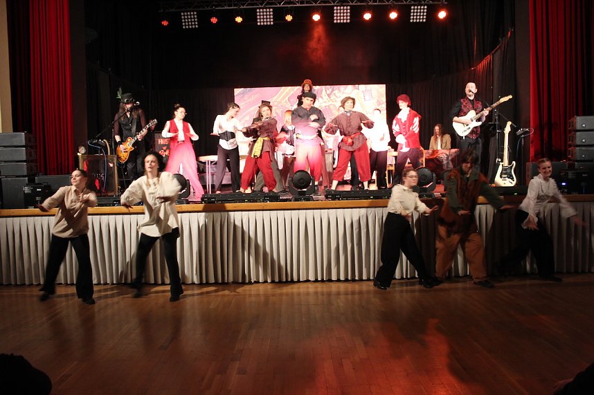 Faust n Roll nach Goethe" im KKZ in Bad Langensalza mit Sch&uuml;lern des Salza Gymnasiums