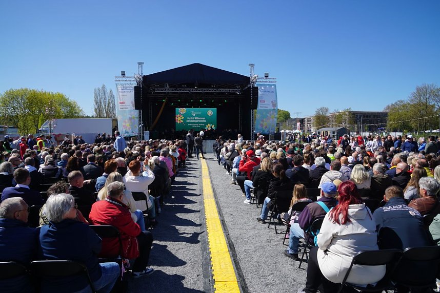 Impressionen von derEr&ouml;ffnung der Landesgartenschau in Leinefelde. 