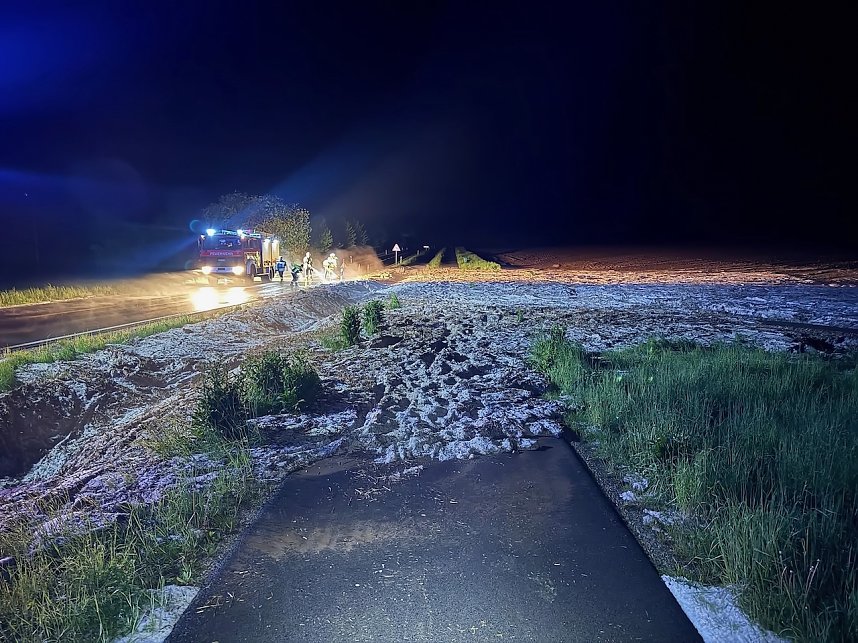 Unwetter-Einsatz im Unstrut-Hainich-Kreis