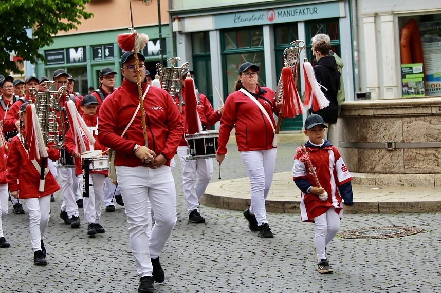 Er&ouml;ffnungsfeier f&uuml;r das 214. Brunnenfest in Bad Langensalza