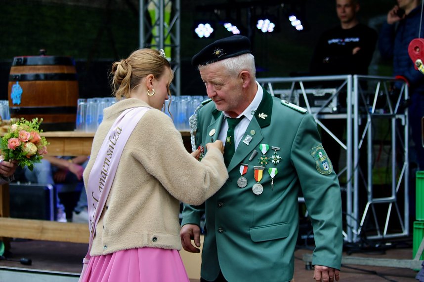 Er&ouml;ffnungsfeier f&uuml;r das 214. Brunnenfest in Bad Langensalza