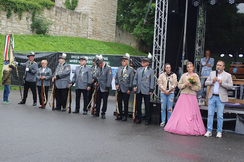 Er&ouml;ffnungsfeier f&uuml;r das 214. Brunnenfest in Bad Langensalza