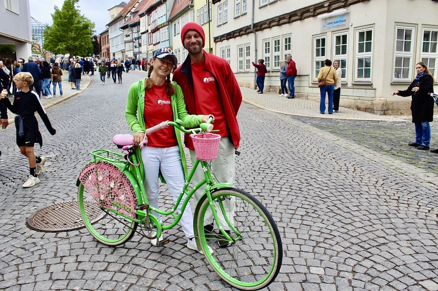 Festumzug zum 214. Brunnenfest in Bad Langensalza