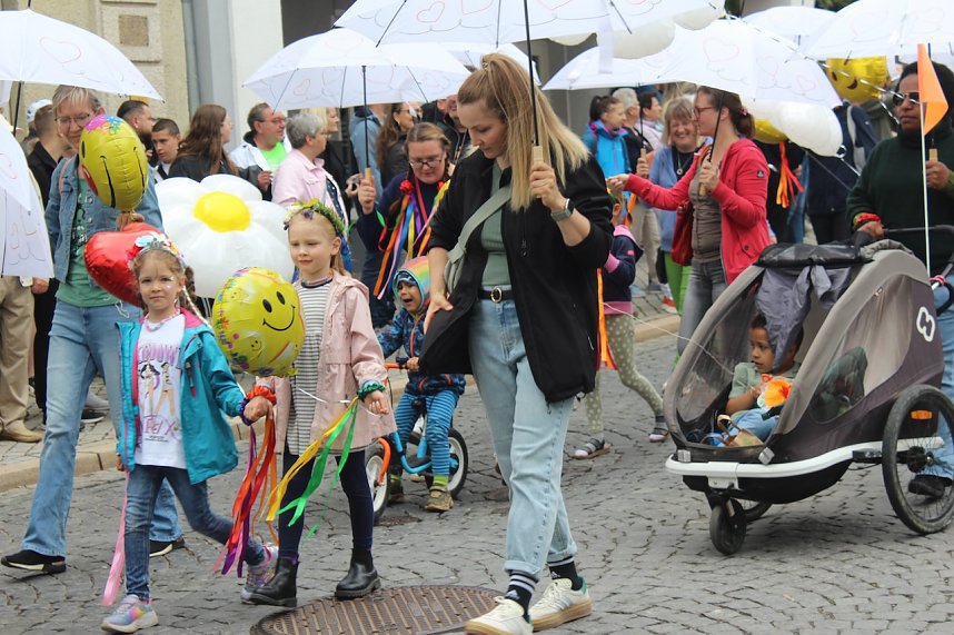 Festumzug zum 214. Brunnenfest in Bad Langensalza