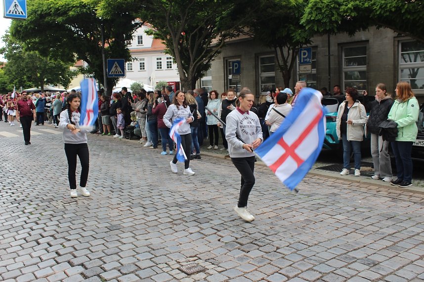 Festumzug zum 214. Brunnenfest in Bad Langensalza