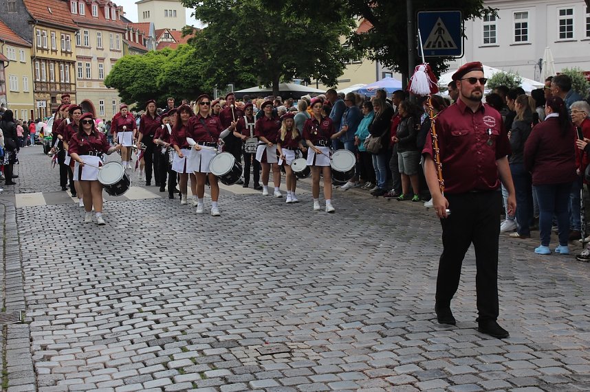Festumzug zum 214. Brunnenfest in Bad Langensalza