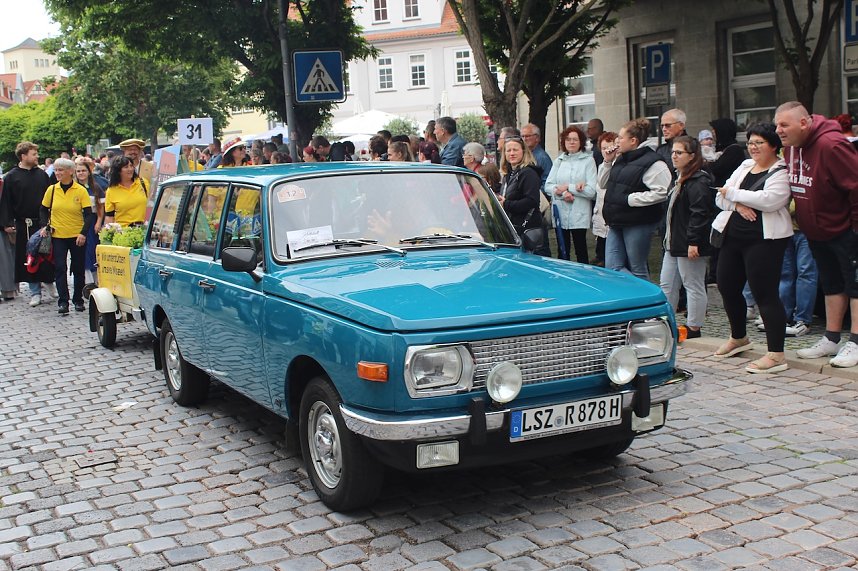 Festumzug zum 214. Brunnenfest in Bad Langensalza