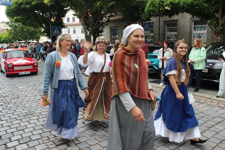 Festumzug zum 214. Brunnenfest in Bad Langensalza
