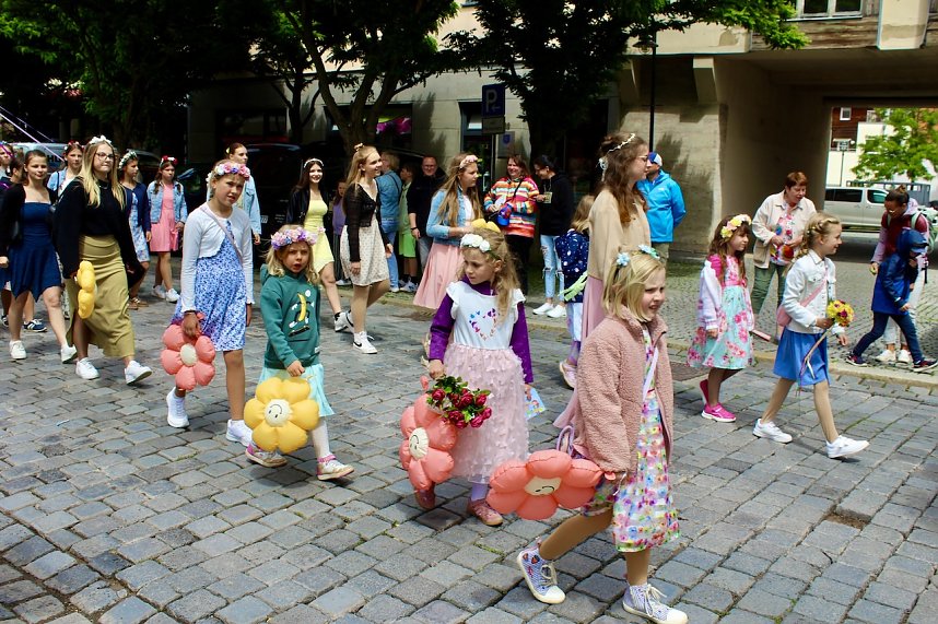Festumzug zum 214. Brunnenfest in Bad Langensalza