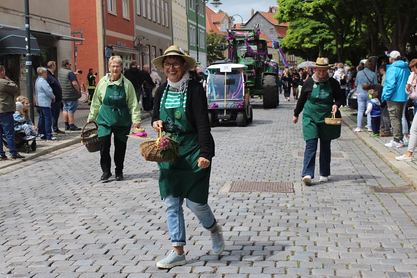 Festumzug zum 214. Brunnenfest in Bad Langensalza