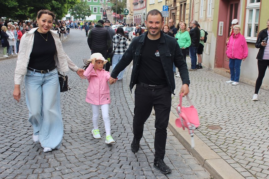Festumzug zum 214. Brunnenfest in Bad Langensalza