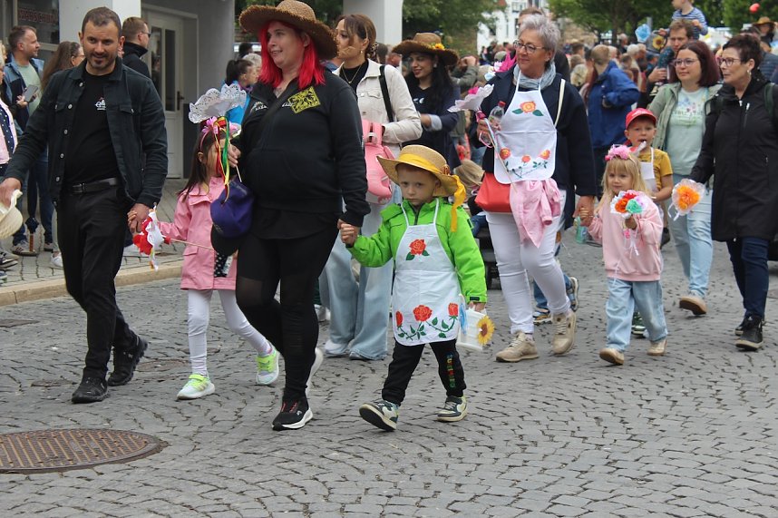 Festumzug zum 214. Brunnenfest in Bad Langensalza