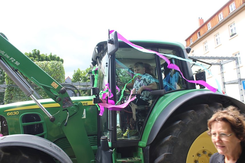 Festumzug zum 214. Brunnenfest in Bad Langensalza
