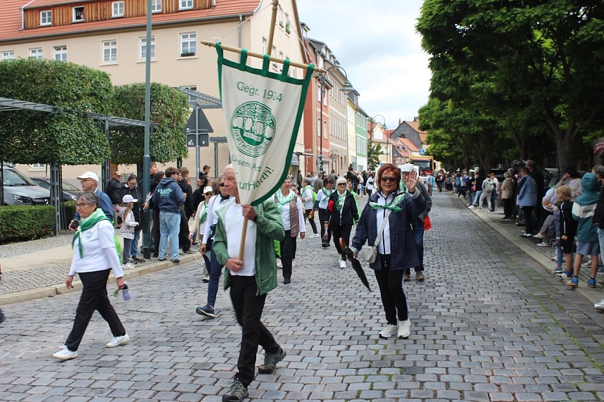 Festumzug zum 214. Brunnenfest in Bad Langensalza