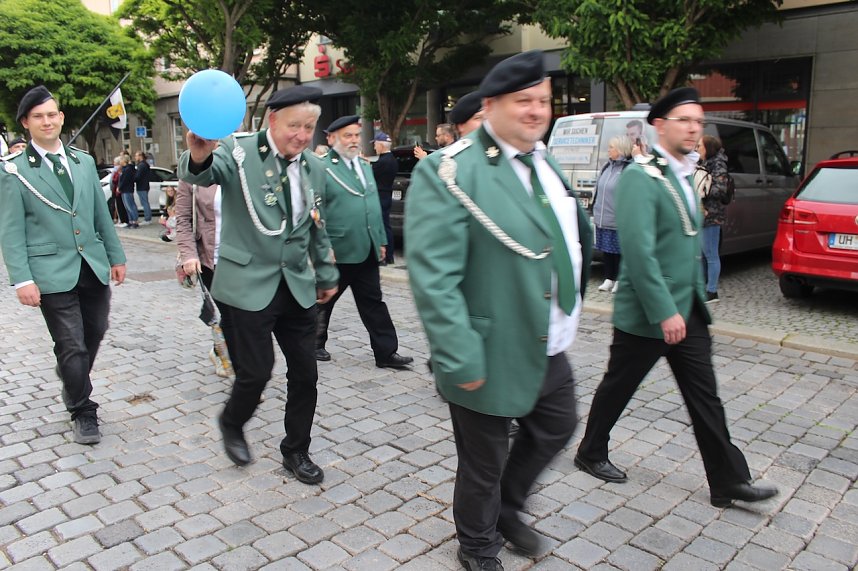 Festumzug zum 214. Brunnenfest in Bad Langensalza