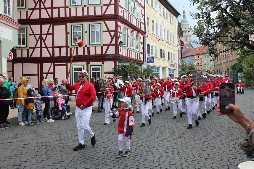 Festumzug zum 214. Brunnenfest in Bad Langensalza