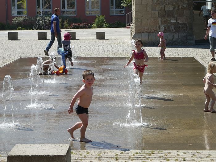 WM-Stimmung auf dem Berg