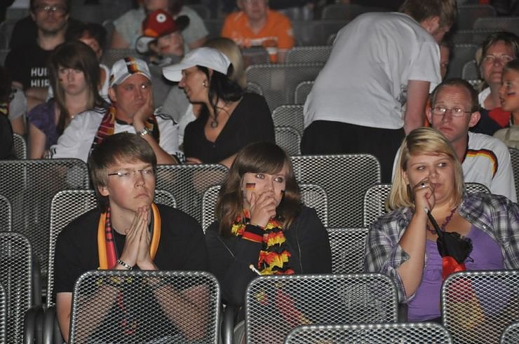 Public Viewing auf den Petersberg