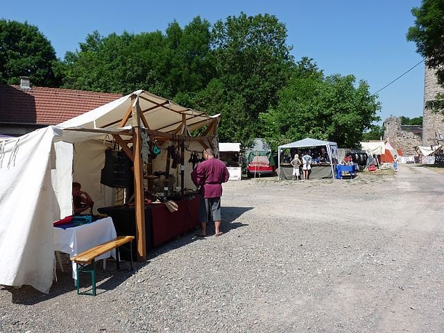 Mittelalterfest auf dem Strau&szlig;berg