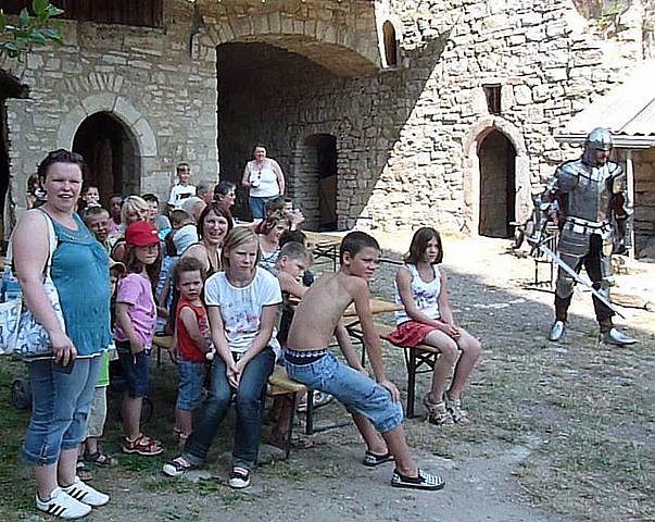 Mittelalterfest auf dem Strau&szlig;berg