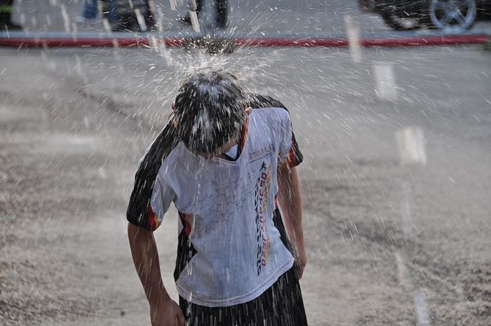 Public Viewing auf den Petersberg