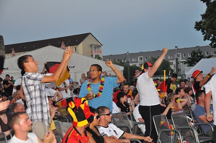 Public Viewing auf den Petersberg