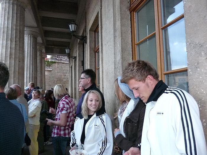 Athletenpr&auml;sentation des 15. Sparkassenmeetings 