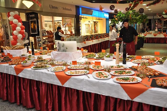 Geburtstagsfeier in der Galerie