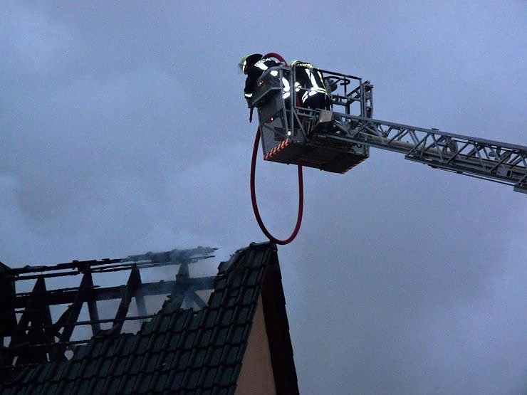 Wohnhausbrand Hospitalstra&szlig;e