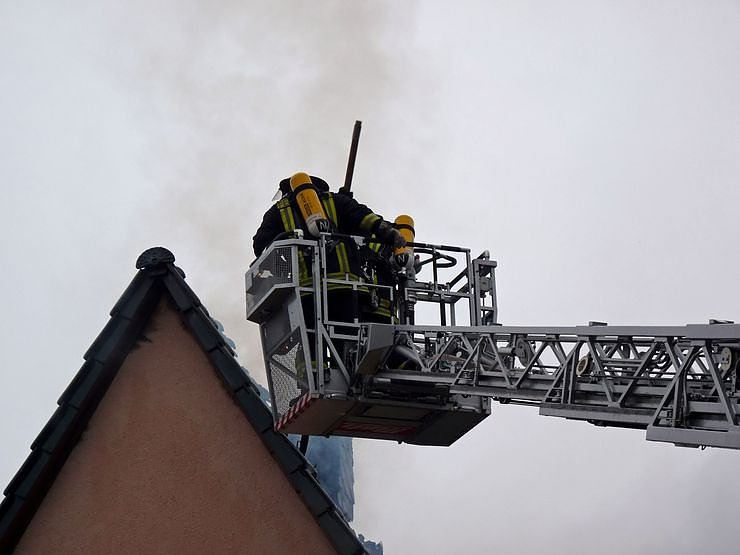 Wohnhausbrand Hospitalstra&szlig;e
