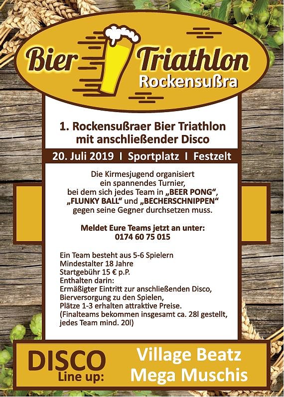 Bild: Bier Triathlon geplant